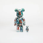 400% & 100% Bearbrick set - La Japonaise (Claude Monet)
