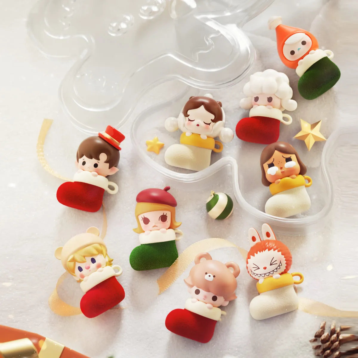 POP BEAN Christmas Sock Series Box Set