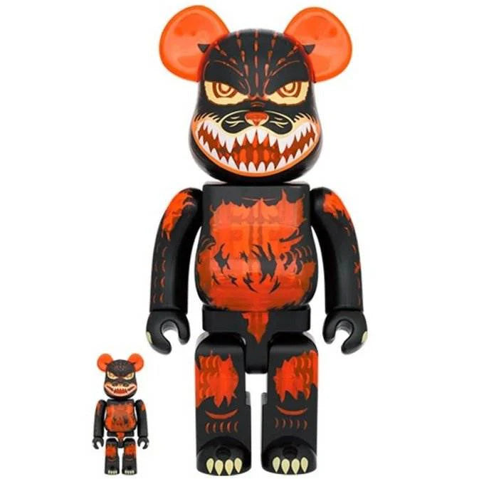 Bearbrick set - Melting Godzilla