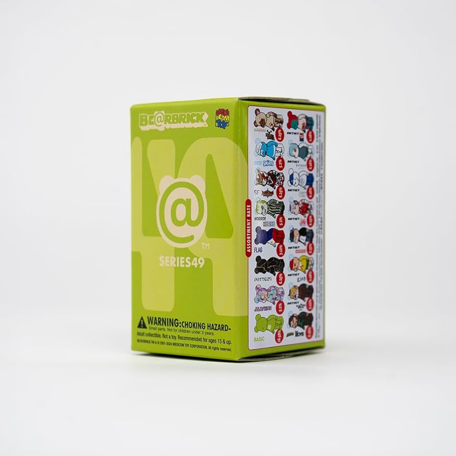 100% Bearbrick Blindbox series 49
