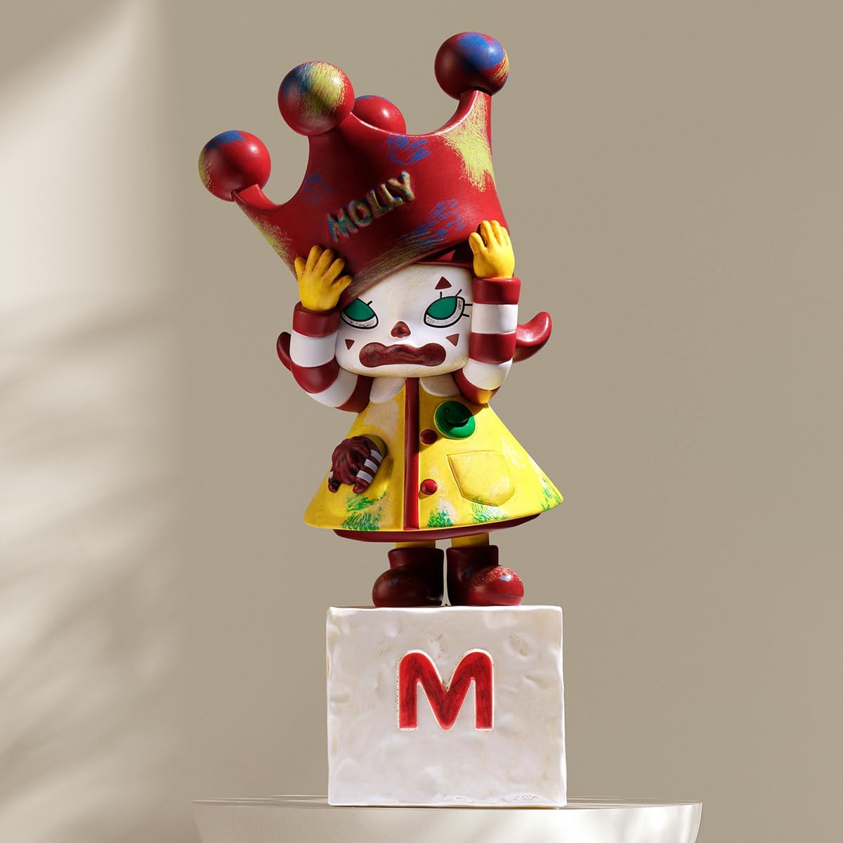 MOLLY Anniversary Statues Classical Retro 2 Series Figures