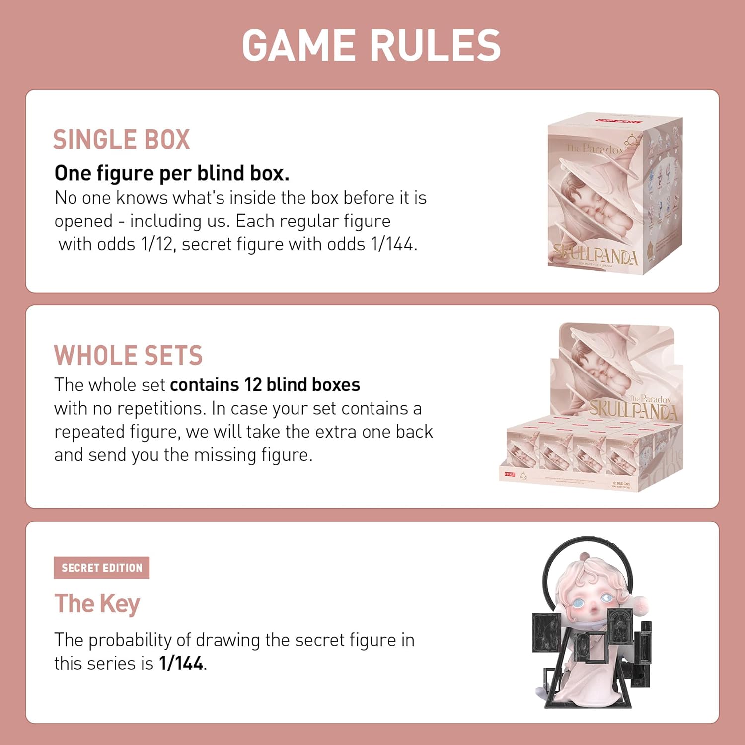SKULLPANDA The Paradox Series Figures