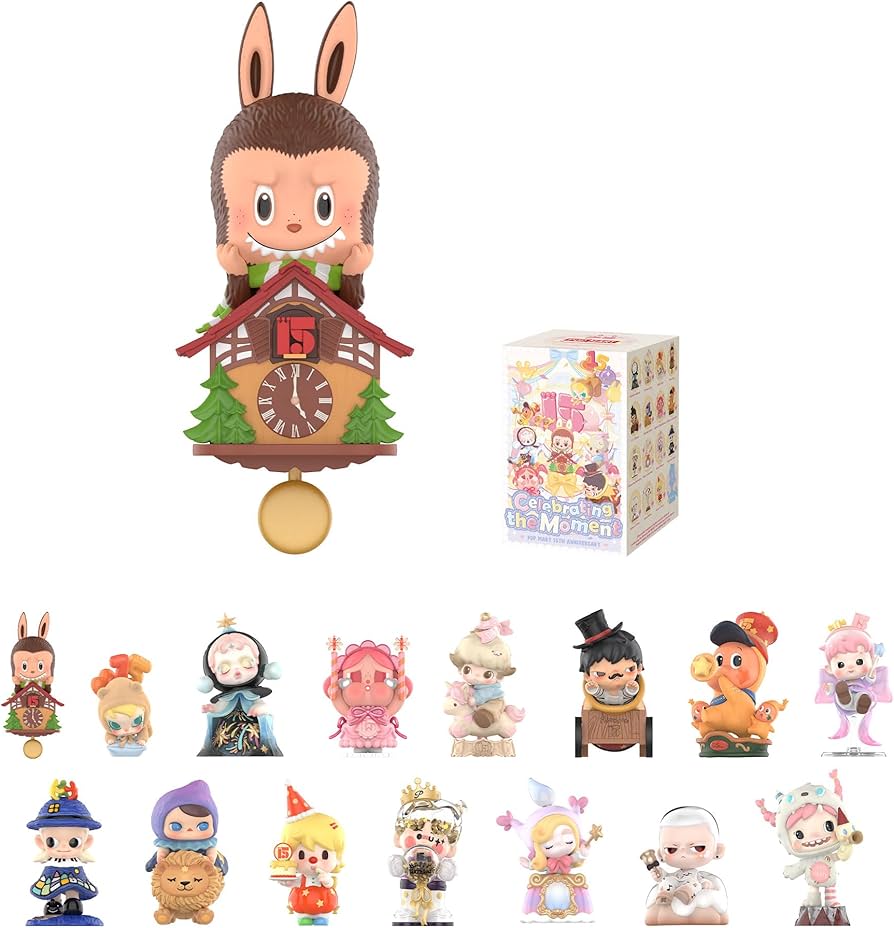 Celebrating the Moment POP MART 15th Anniversary Series Figures
