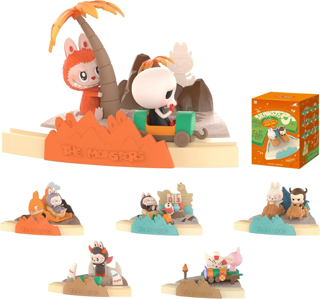 THE MONSTERS Playing Games Series Scene Sets