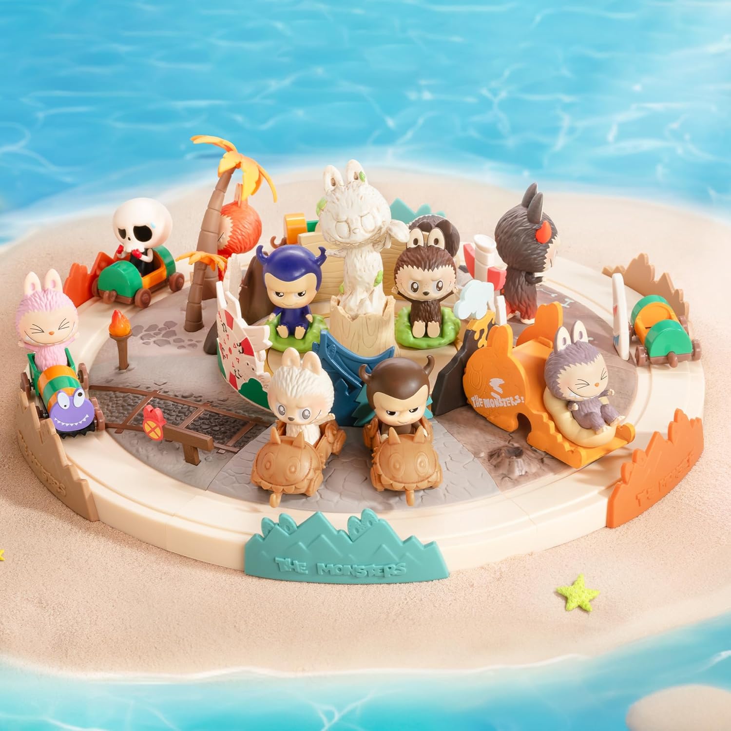 THE MONSTERS Playing Games Series Scene Sets