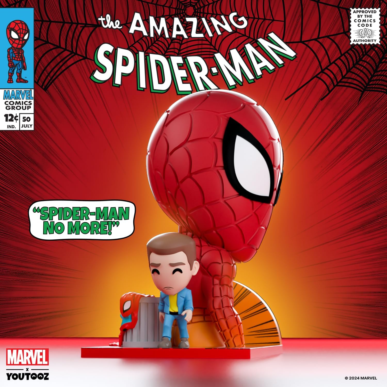 MARVEL SPIDERMAN - THE AMAZING SPIDERMAN 50 FIGURE