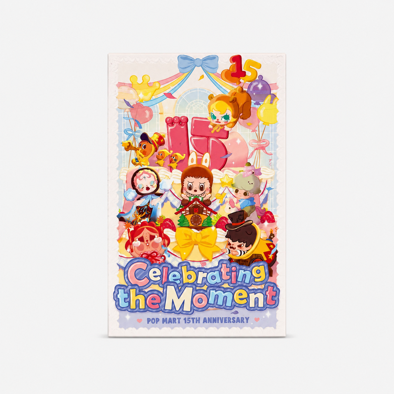 Celebrating the Moment POP MART 15th Anniversary Series Figures