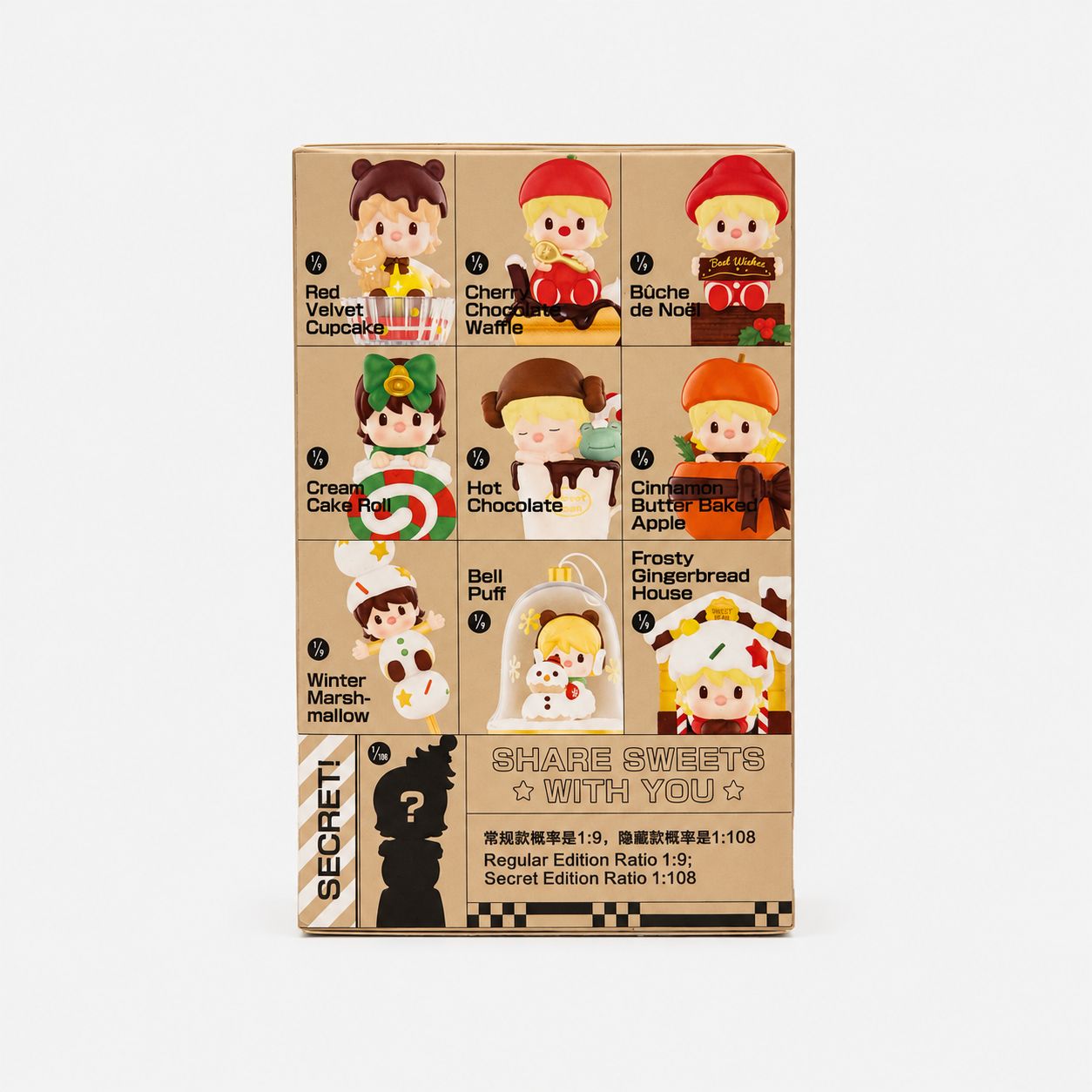 Sweet Bean Frozen Time Dessert Box Series Figures