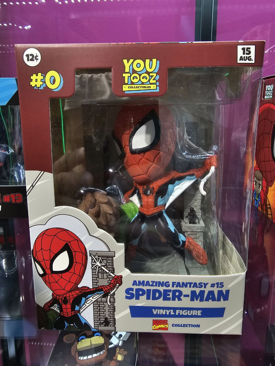 MARVEL SPIDERMAN - AMAZING FANTASY 15 FIGURE
